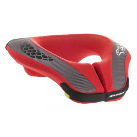 SEQUENCE YOUTH NECK ROLL BLACK RED S/M