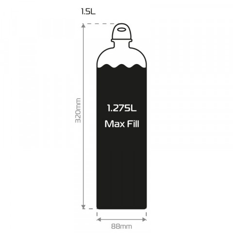 Bouteille de carburant OXFORD 1.5L