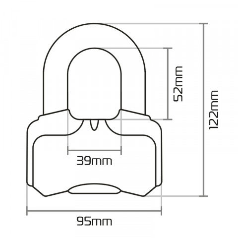 Bloque-disque OXFORD Nemesis - 16mm