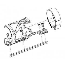 Support de batterie double POLINI E-Bike