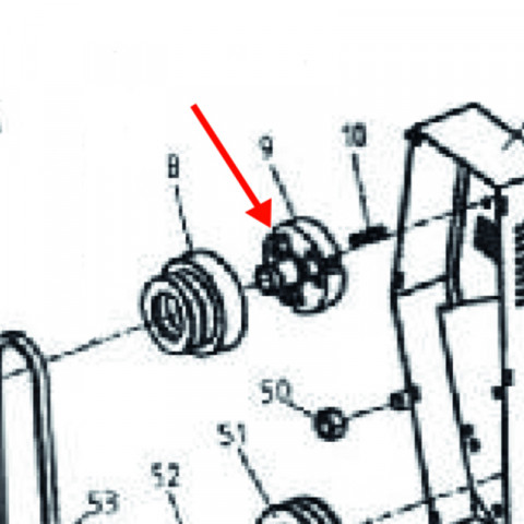 Embrayage ART de remplacement pour tondeuses à gazon ATV