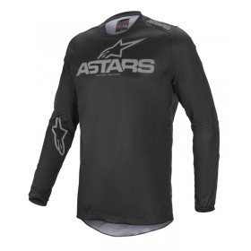 FLUID GRAPHITE JERSEY BLACK DARK GRAY M