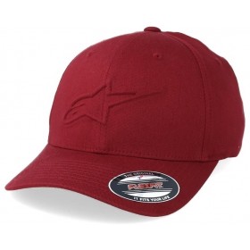 AGELESS EMBOSS HAT BURGUNDY S/M