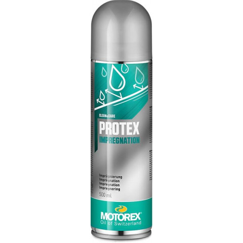 Spray imperméabilisant textile et cuir MOTOREX Protex - Spray 12x500 ml