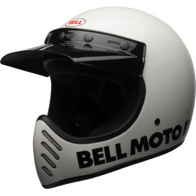 Casque BELL Moto-3 Classic - Blanc brillant