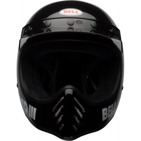 Casque BELL Moto-3 Classic - Noir brillant