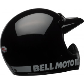 Casque BELL Moto-3 Classic - Noir brillant