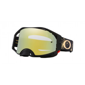 Masque OAKLEY Airbrake Triple Crown -  24K Iridium Black Gold