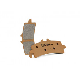 Plaquettes de frein BREMBO métal fritté - 107A48614