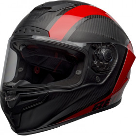 Casque BELL Race Star Flex DLX Tantrum 2 - Gris/Rouge