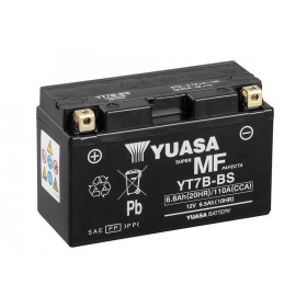 Batterie YUASA W/C sans entretien activée usine - YT7B