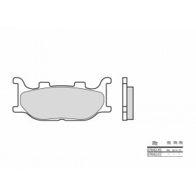 Plaquettes de frein BREMBO Scooter carbone céramique - 07042