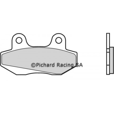 Plaquettes de frein BREMBO Scooter carbone céramique - 07027