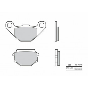 Plaquettes de frein BREMBO Scooter carbone céramique - 07014