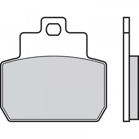 Plaquettes de frein BREMBO Scooter carbone céramique - 07061