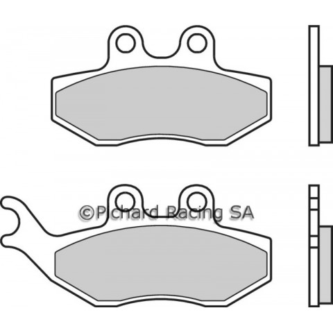 Plaquettes de frein BREMBO Scooter carbone céramique - 07049