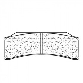Plaquettes de frein CL BRAKES Racing métal fritté - 1251C60