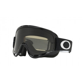 Masque OAKLEY O Frame MX Sand Jet Black écran Dark Grey + transparent