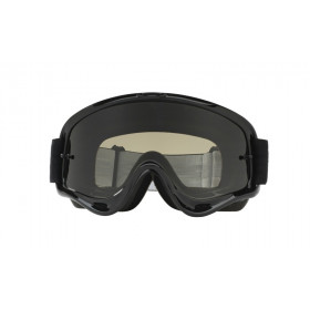 Masque OAKLEY O Frame MX Sand Jet Black écran Dark Grey + transparent