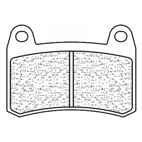 Plaquettes de frein CL BRAKES route métal fritté - 1274S4