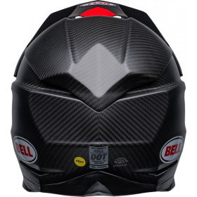 Casque BELL Moto-10 Spherical - Satin/Gloss Black/Red