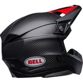 Casque BELL Moto-10 Spherical - Satin/Gloss Black/Red