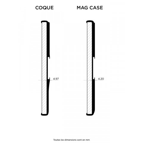 Coque de téléphone QUAD LOCK MAG - Samsung Galaxy A54