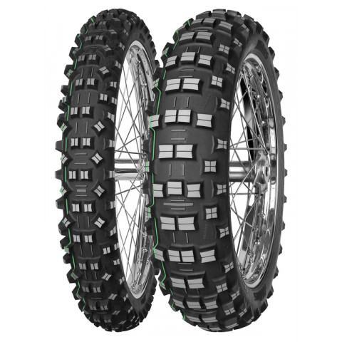 Pneu MITAS TERRA FORCE-EF 140/80-18 70M TT SUPER LIGHT GREEN