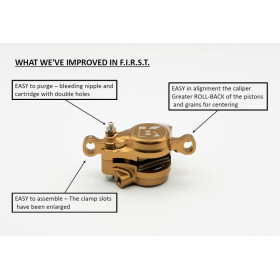 Système de freinage complet BRAKING F.I.R.S.T. avant/arrière - durite tressée Ø5mm (sans disque) Système de freinage complet BRAKING F.I.R.S.T. avant/arrière - durite tressée Ø5mm (sans disque)