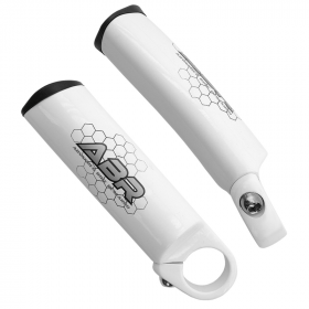 Appendices de guidon ABR  Hammer 6 - 110mm blanc