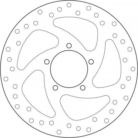 Disque de frein BREMBO Série Oro fixe - 68B407P6