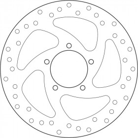 Disque de frein BREMBO Série Oro fixe - 68B407P6