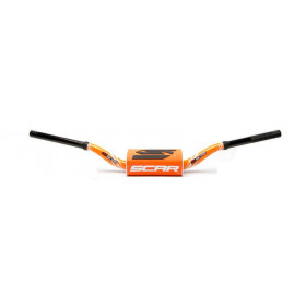 Guidon SCAR O² 28.6mm RC Mini 65/85 High - Graphic Colour orange