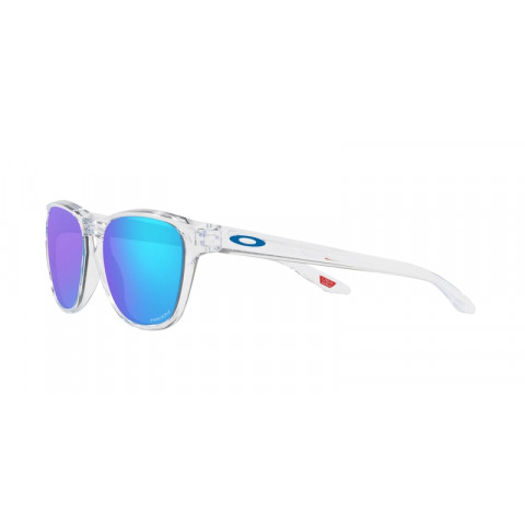 Lunettes de soleil OAKLEY Manorburn - verres Prizm Sapphire, monture Polished Clear