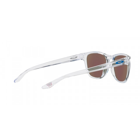 Lunettes de soleil OAKLEY Manorburn - verres Prizm Sapphire, monture Polished Clear