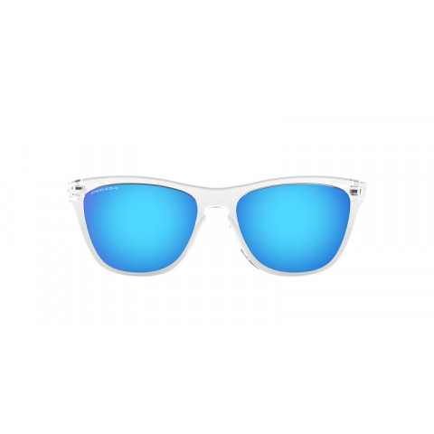 Lunettes de soleil OAKLEY Frogskins - verres Prizm Sapphire, monture Crystal Clear