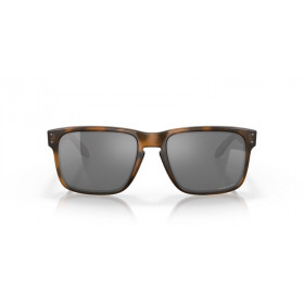 Lunettes de soleil OAKLEY Holbrook Verres Prizm Black - Monture Matte Brown Tortoise