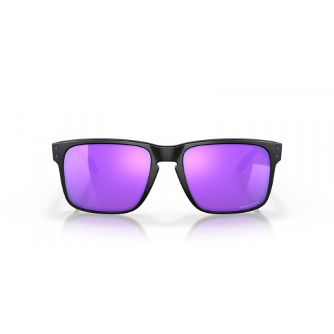 Lunettes de soleil OAKLEY Holbrook Verres Prizm Violet - Monture Matte Black