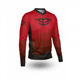 Maillot S3 Trial Angel Colors - rouge