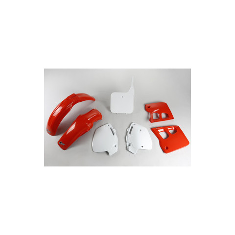 Kit plastique complet OEM 90 UFO - Rouge/Blanc