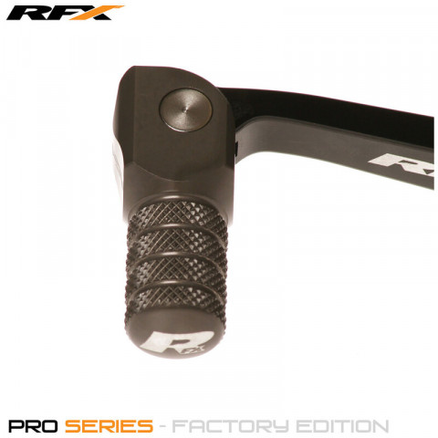 Sélecteur de vitesse RFX Flex+ Factory Edition (noir/titane anodisé dur) - KTM SX/EXC/TPI 250/300 