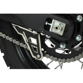 Protection de chaîne inférieur BIHR inox brossé - Yamaha XTZ 690 Ténéré 700