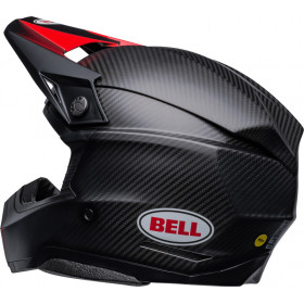 Casque BELL Moto-10 Spherical - Satin/Gloss Black/Red