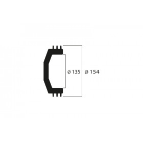 Cloche d'embrayage MALOSSI Maxi Wing ø135 mm