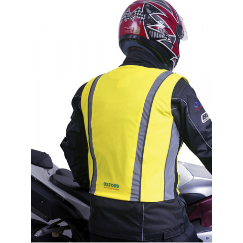 Gilet de sécurité OXFORD Brighttop Active - jaune taille XS