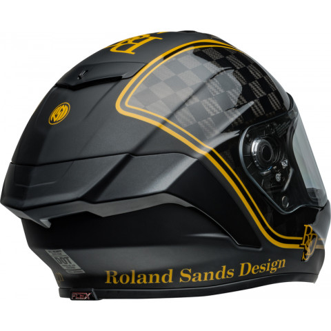 Casque BELL Race Star DLX Flex - RSD Player Matte/Gloss Black/Gold