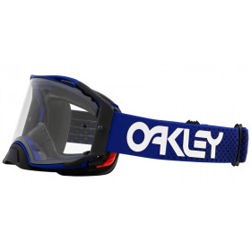 Masque OAKLEY Airbrake MX - Moto Blue B1B écran clair