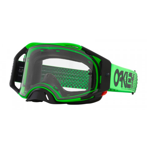 Masque OAKLEY Airbrake MX - Moto Green B1B écran clair