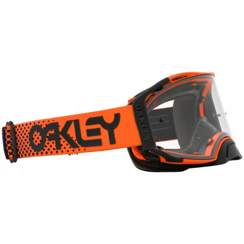 Masque OAKLEY Airbrake MX - Moto Orange B1B écran clair