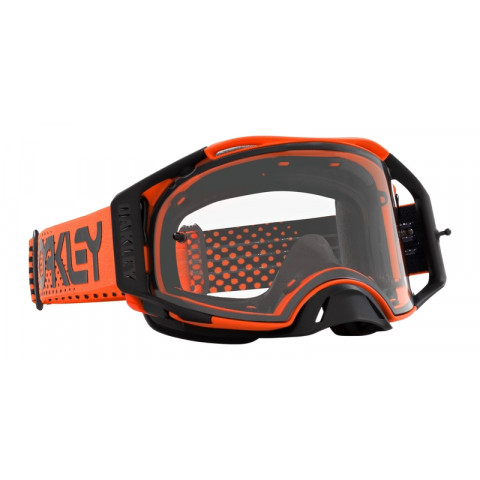 Masque OAKLEY Airbrake MX - Moto Orange B1B écran clair